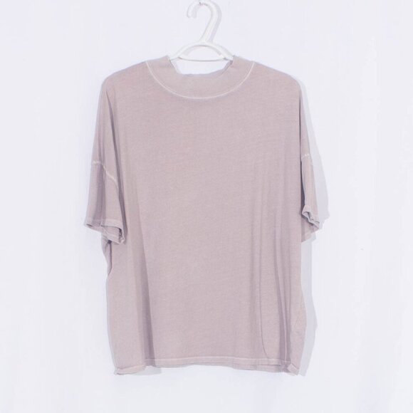 WE THE FREE Fearless Mock Neck Top in Dusty HImalaya Size L - Picture 7 of 12